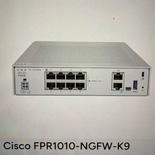 Cisco FPR1010-NGFW-K9 FirePOWER 1010 NGFW Firewall 8-Port Gigabit New Sealed