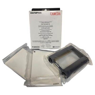 Olympus P-60NOCE Camedia Print Paper for Digital Color Printer  NEW SHIPS FREE