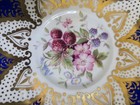 Rare Paragon Cobalt Blue Cup &Saucer Strawberry Blackberry, Flower Gold Gilt Eng — photo 3