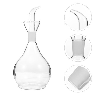 1Pc Haushalts Würze Topf Glas Sauce Flasche Praktische Öl Gewürz Flasche