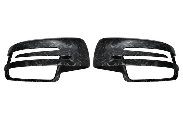 Mercedes Cla C117 Abdeckung FüR Spiegel Set Forged Carbon Look 13-19 Paar-image