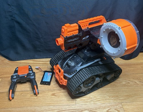 NERF Terrascout Remote-Controlled Blaster Drone Complete Working Remote Battery