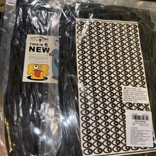 200 PCS 260q Long Balloons, Black Twisting Animal Balloons Thickening Latex