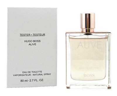 Boss ALIVE by Hugo Boss 2.7 oz Eau de Toilette Spray for Women. New Tester w/Cap