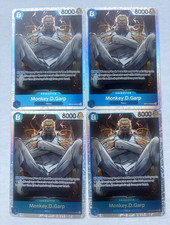 Bandai One Piece Card Game Monkey D. Garp OP12-056 SR Lot of 4