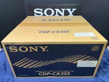 -SEALED - NEW IN BOX - Sony 300 Disc CD/DVD Changer Player CDP-CX355