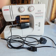 Janome 2060 Sewing Machine — Includes Foot & Pedal | Minor Fault | No Box