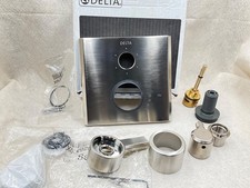 Delta Faucet T27999-SS Pivotal Shower Trim w/Diverter, Brushed Stainless NOB