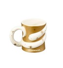 Starbucks Korea 2025 Dreaming Snake Gold Mug 355ml/Lunar New Year Limited