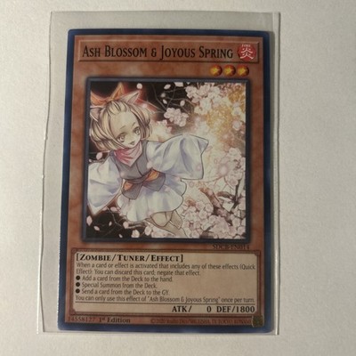 Ash Blossom & Joyous Spring SDCB-EN014 Structure Deck: Legend of the Crystal...