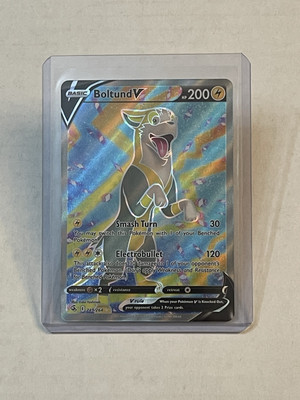 Pokémon TCG Boltund V 249/264 Fusion Strike Ultra Rare Holo NM NICE LOOK!!