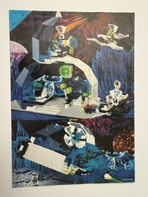 Lego Vintage Exploriens Android Base Instruction Manual for Set 6958 & 6899