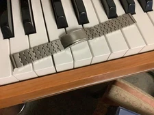 kestenmade bambi luxury chronograph or watch band 17.5mm mid century silver tone