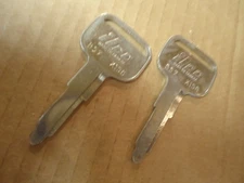 LOT of 2 New ILCO X158 B57 ISUZU GM Truck KEY BLANKS uncut Locksmith   (2)