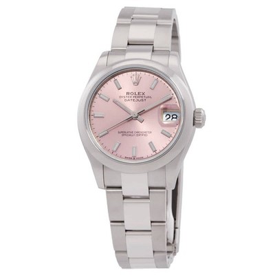 Rolex Datejust 31 Automatic Pink Dial Ladies Watch 278240PSO