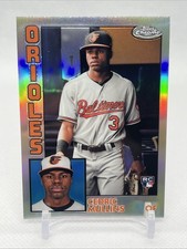 2019 Topps Chrome Cedric Mullins Rookie RC 1984 Orioles #52