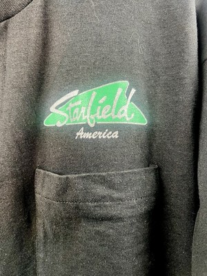 Vintage Starfield Guitars Pocket T Shirt  XL