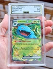 RARE Vintage 2023 Pokemon SV Card Venusaur EX #003 Holo Slab Graded 10 AGS MINT