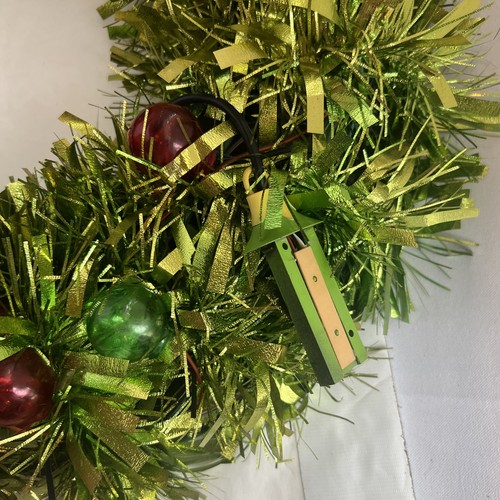 Wondershop Animated Christmas Wreath Talking Ornament Motion Activated Gemmy SEE - Picture 9 of 24