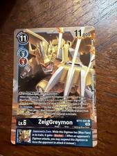 Digimon Card Game ZeigGreymon BT11-031 Rare Card CCG TCG