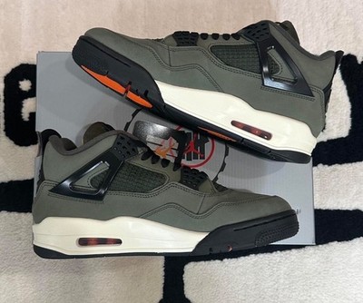 Size 12 - Undefeated x Air Jordan 4 Retro 2025 Green for sale