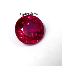 Extremely Rare Pink Ceylon Sapphire 7 Ct Round Cut Certified Loose Gemstone