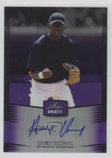 2012 Leaf Metal Draft Purple 18/25 Alen Hanson #BA-AH2 Auto 3c7