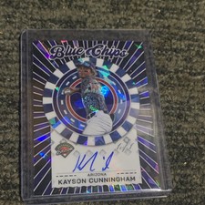 Panini 2025 Prospect Edition Blue Chips Kayson Cunningham Arizona 1/1 Autograph