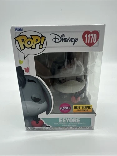Funko Pop! Vinyl: Disney - Eeyore (Flocked) - Hot Topic (HT) (Exclusive) #1170