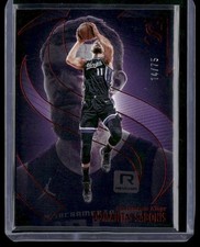 2024-25 Panini Silhouette #61 Domantas Sabonis Red #/75