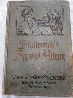 Stollwerck's Sammelbildalbum Sammelalbum No.3 aus dem Jahr 1990 Nr.3