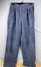 Vintage TALBOTS WOMEN  S PLEATED CORDOROY PANTS 3 POCKETS 30  x 29  
