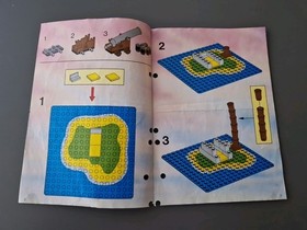 Lego Instructions 6260 Legoland Pirates Shipwreck Island Instruction Only