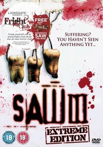Saw III : Extreme Edition (DVD, 2007) NEW