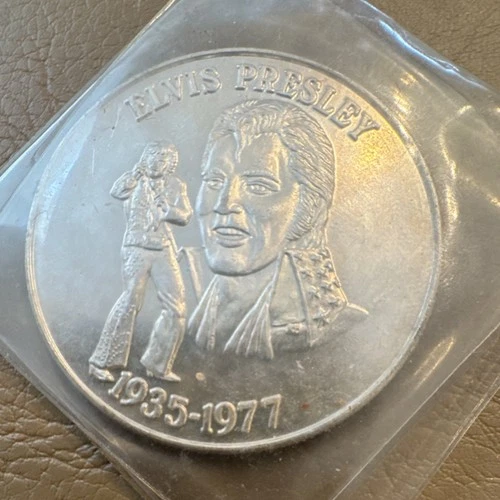 Silver Trade Unit Elvis Presley 1935-1977 1 oz .999 Fine Silver Round