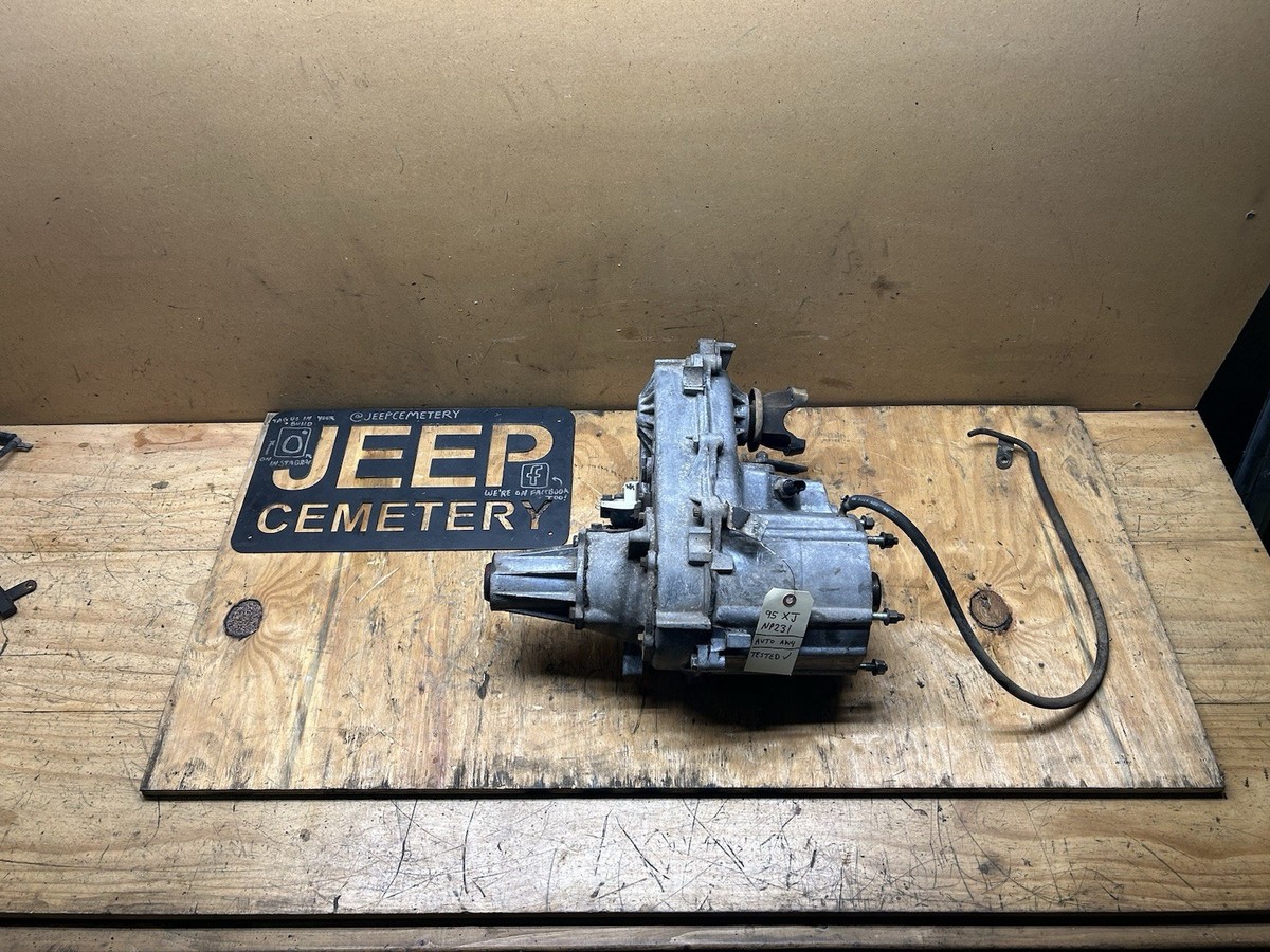 91-95 Jeep Cherokee XJ MJ Np231 Np231J Tranfercase AW4 Automatic