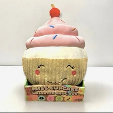 Weighted Plush Cupcake Snug Bud 2.2 lbs Kids Sleep Anxiety Calm