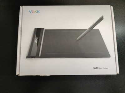 VEIKK S640   Graphic Drawing Tablet   Ultra-Thin 7x5 Inch Pen Tablet   NO PEN
