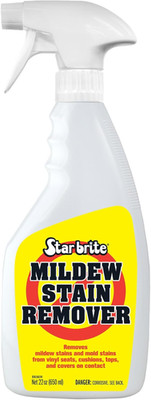 Professional-Grade Mildew & Mold Stain Remover + Cleaner - Instant Contact Stain