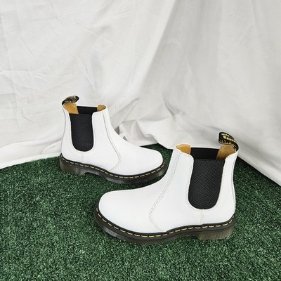 Doc Martens White 2976 Chelsea Boot Size 8 Women s