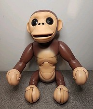 ZOOMER CHIMP MONKEY INTERACTIVE PET BY SPIN MASTER Retired No Charger,not Tested