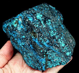 Ragnatela blu 2086 ct turchese esemplare grezzo ad alta durezza YKML108