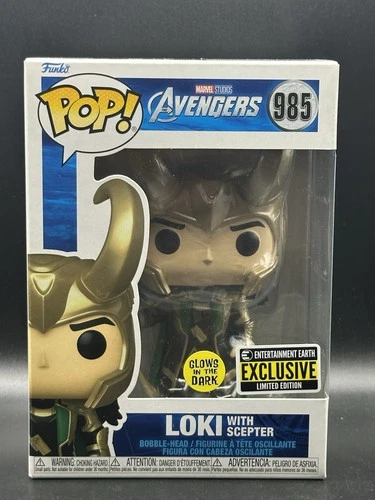 Funko Pop! Marvel - Loki #985 - Glow In The Dark - Entertainment Earth Exclusive