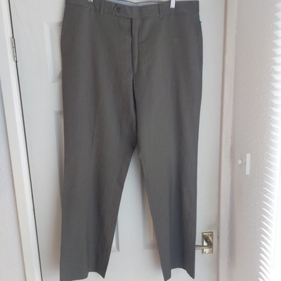 Tommy Hilfiger braune Hose Freizeit Smart Formal Wolle W36 L31 gebraucht