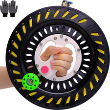 Kite Reel for , 10.3 Inches Dia with 2600Ft String, Line Winder with Lock and Co