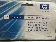Hewlett Packard HP 10 Foot IEEE 1284 Parallel Printer Cable C2951A