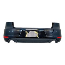 Stoßstange Stoßfänger hinten Heckstoßstange VW Golf 6 GTI 5K schwarz LC9X