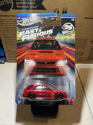 2026 Hot Wheels Silver Series Fast &Furious Dream Lineup 1999