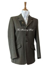 IMMACULATE MENS CALDENE HEAVYWEIGHT KEEPERS TWEED HUNTING JACKET SIZE 38
