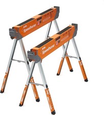 Speedhorse XT Sawhorses 2 Pack Adjustable 30–36" 1500lbs Each Heavy Duty